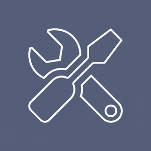 Installations- und Service-Symbol von FMBI