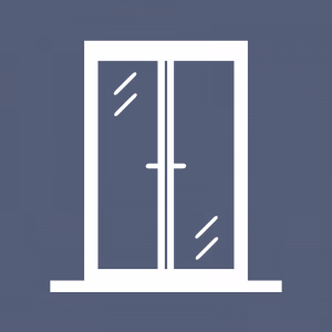 Terrassentüren-Symbol von FMBI